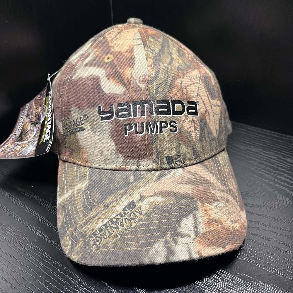 Yamada Pumps Promo Advantage Timber Camo Adjustable Hat New With Tags